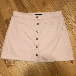 Forever 21 button up skirt